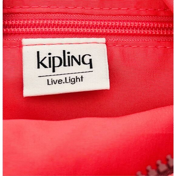 Kipling Alvar Crossbody Bag Purse Flaring Rust Red Monkey Lightweight - Picture 4 of 4